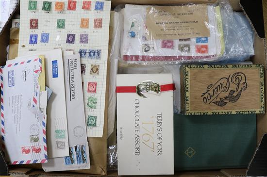 A stamp collection
